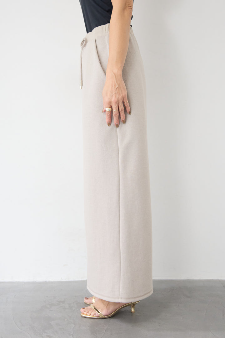 【セットアップ対応】リブウエスト・ロングタイトスカート