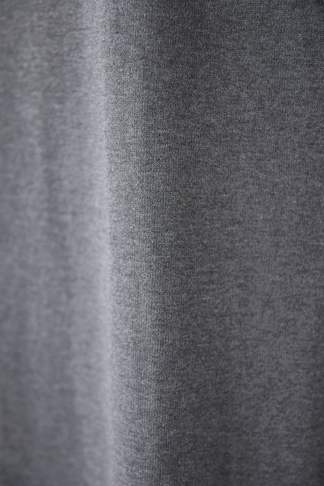 深Vネック サイドスリット ニットロングワンピース