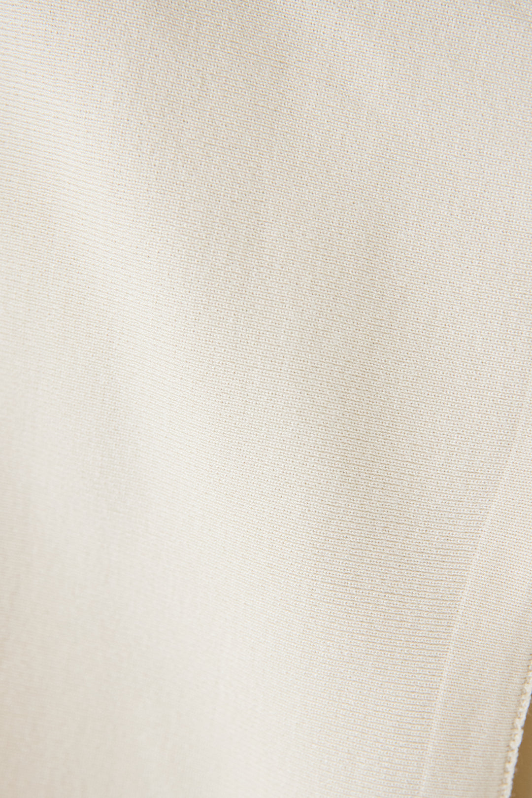 Vネックオーバーニット×ワイドパンツ ニットセットアップ