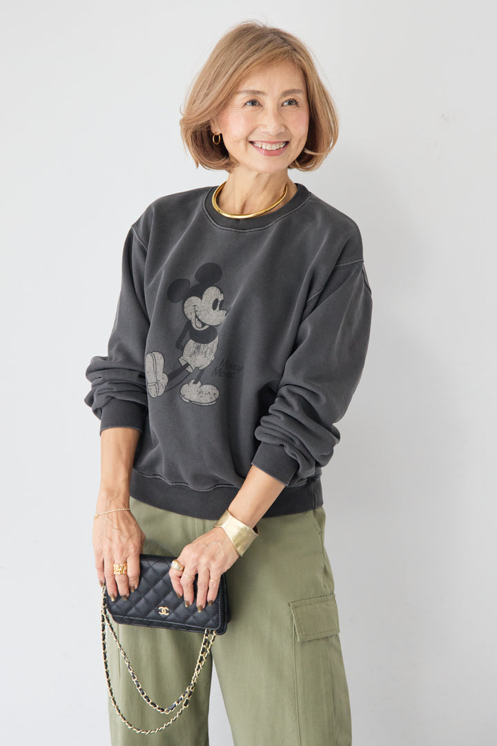 ヴィンテージライク ミッキースウェット