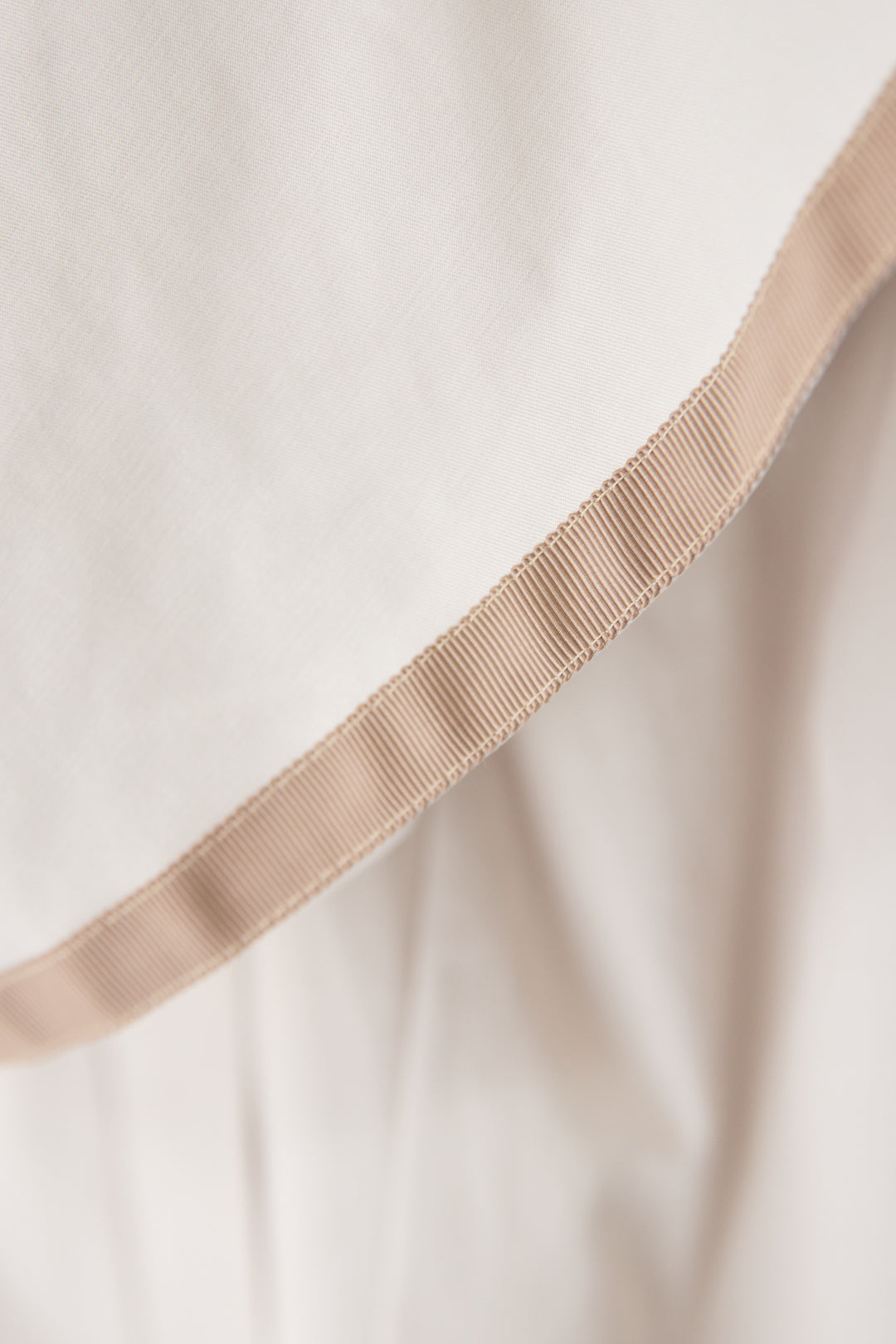 バックフレア 切替ジップアップブルゾン