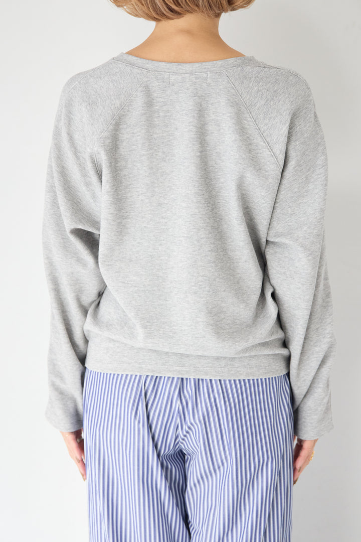 Vネック ラグラン カットソー