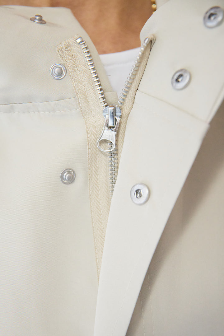 【防花粉】ウエストマーク ドロストコート