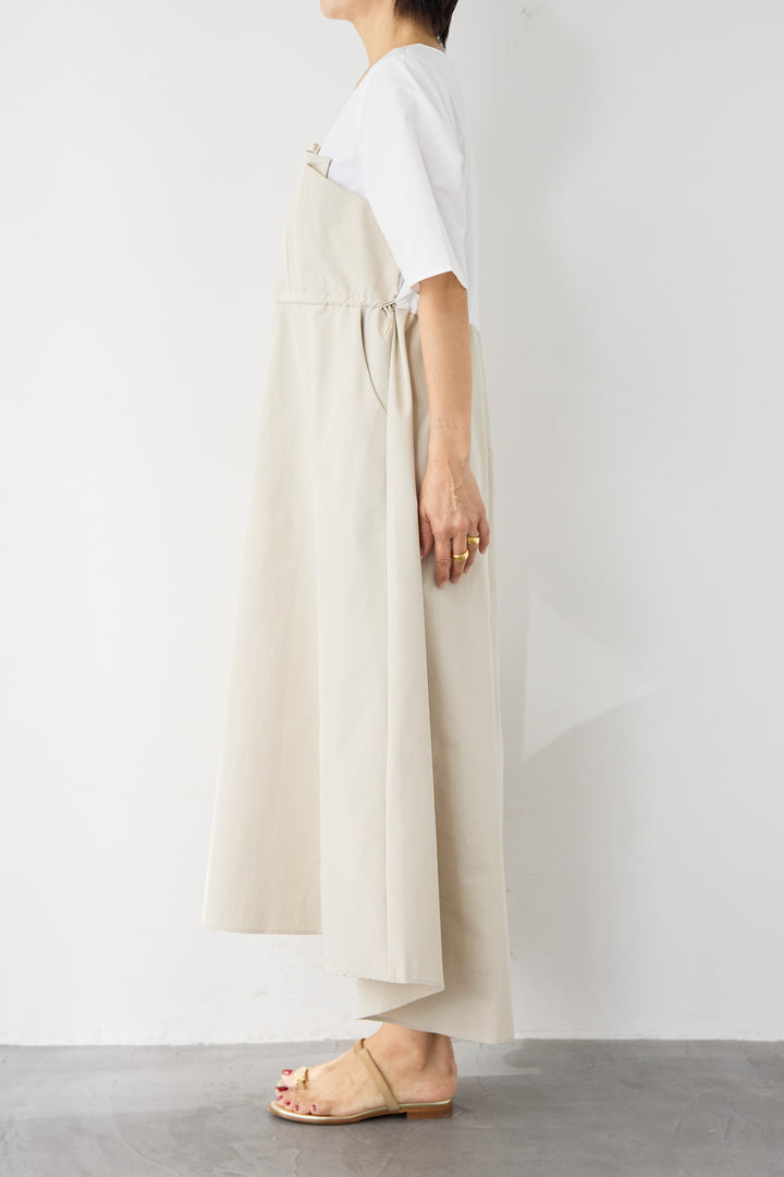 ドロストビスチェドッキングワンピース