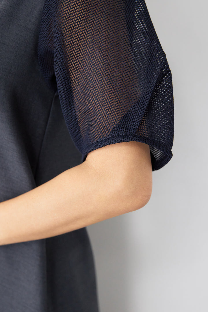 メッシュスリーブオールインワン