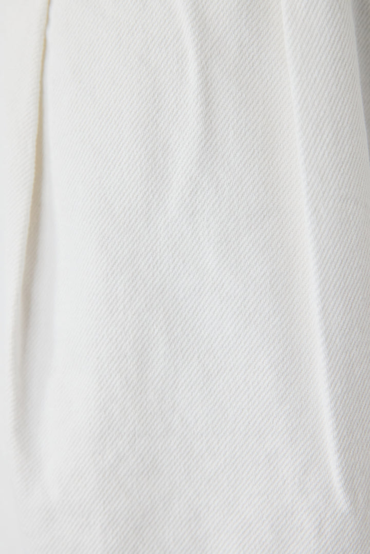 ウエストゴムワイドデニムパンツ