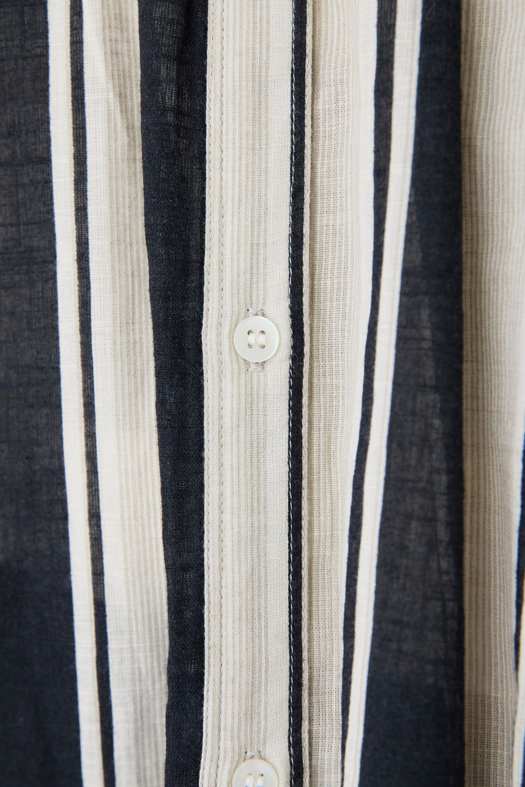 コットンスラブ ストライプワンピース