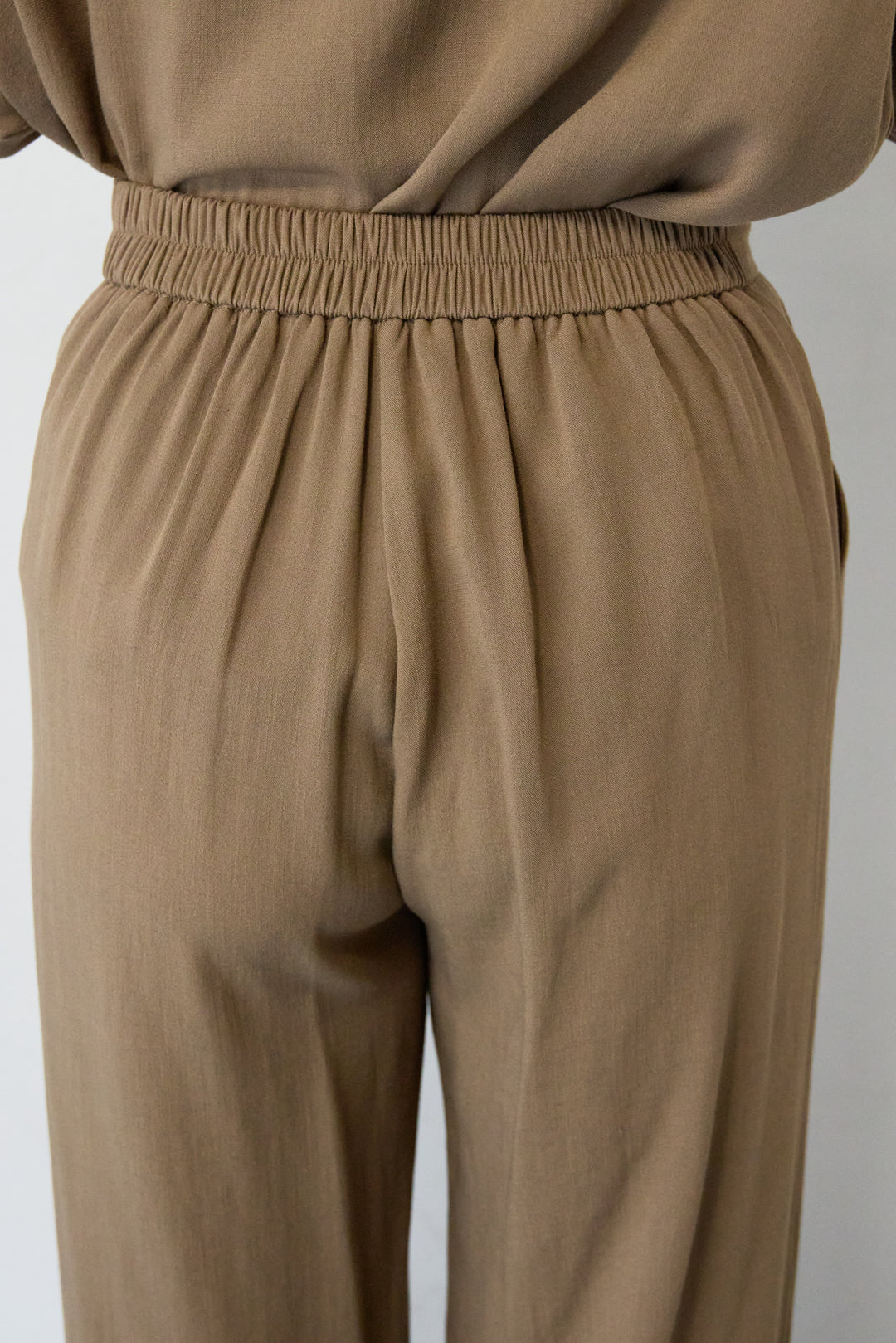 リネンライクシャツセットアップ