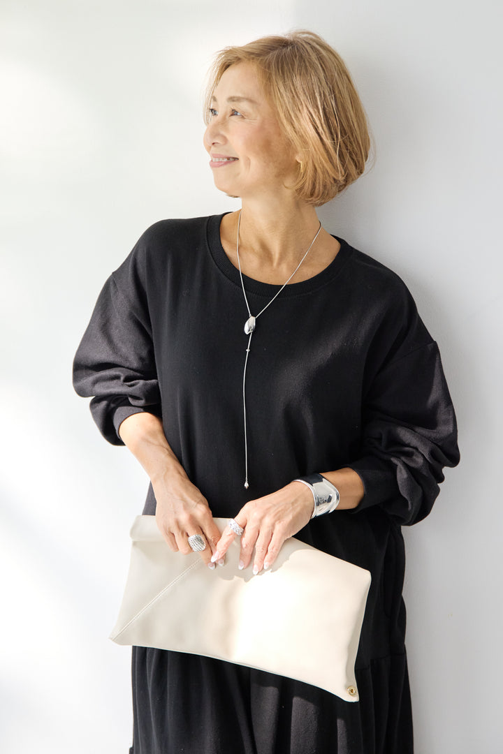 ティアードスウェットワンピース