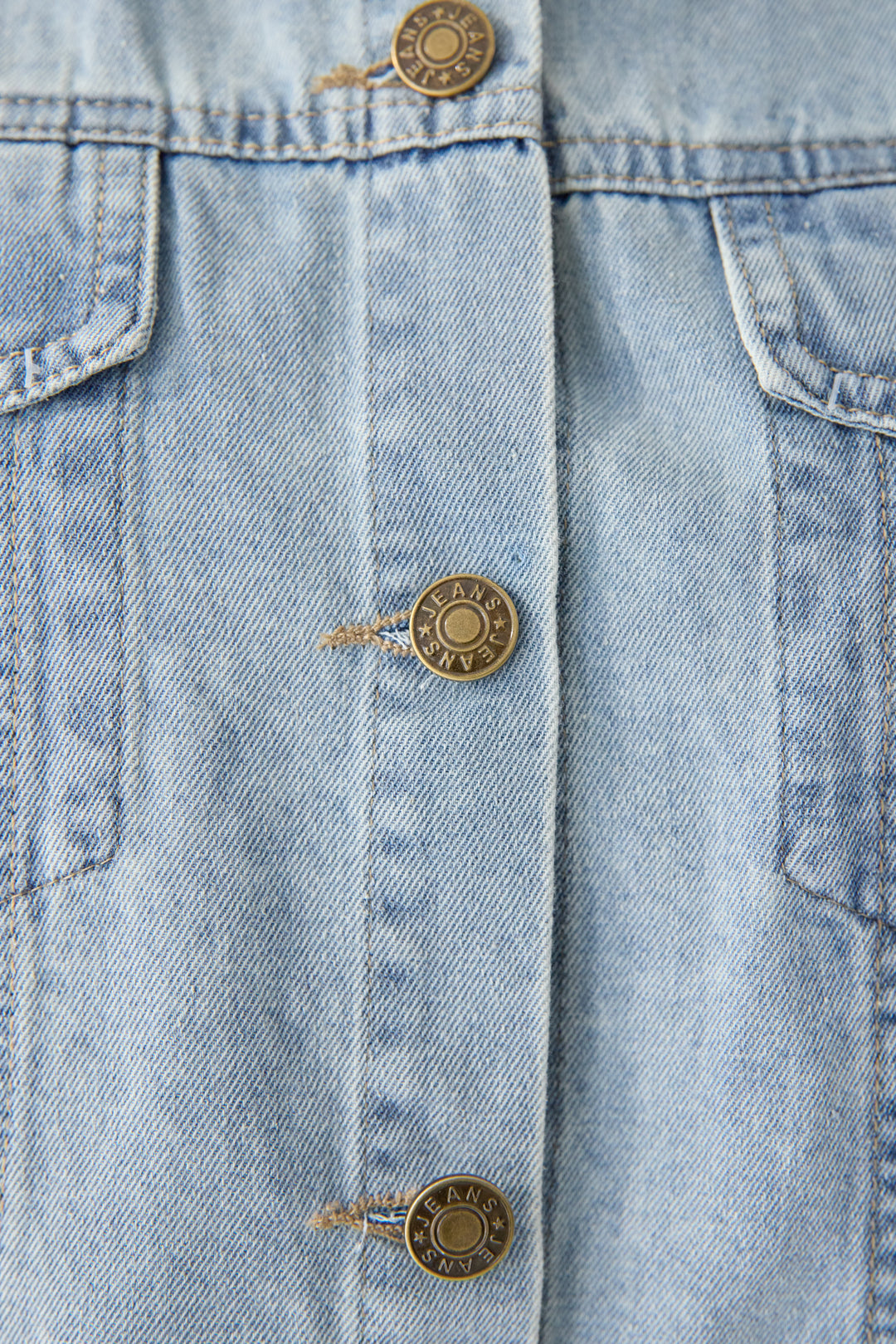 【2SET】ソフトデニムショートシャツ+ウエストギャザーカットワンピース