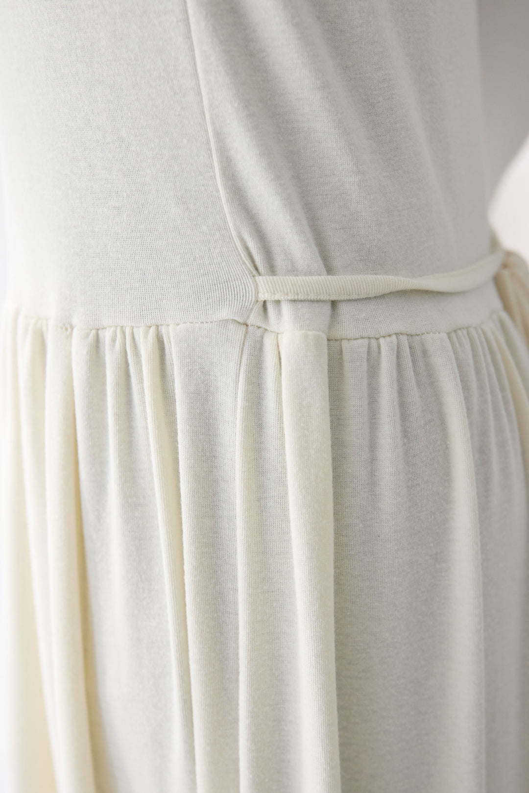 【2SET】ソフトデニムショートシャツ+ウエストギャザーカットワンピース