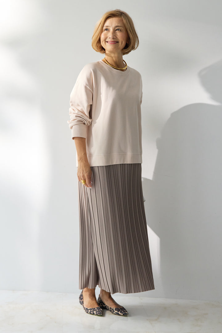 ドッキングプリーツワンピース