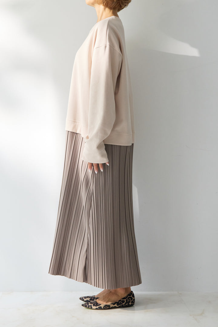 ドッキングプリーツワンピース