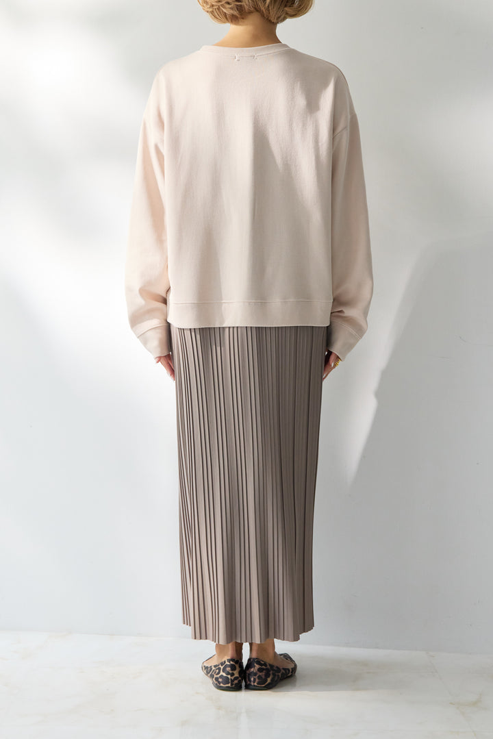 ドッキングプリーツワンピース