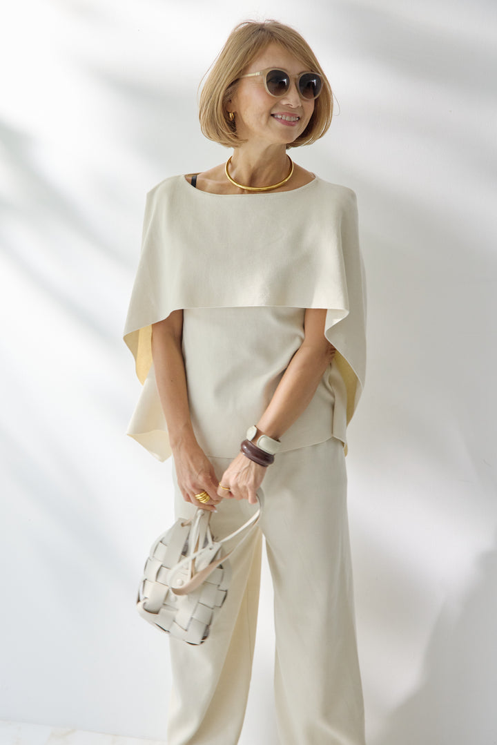 ケープデザイン ニットセットアップ