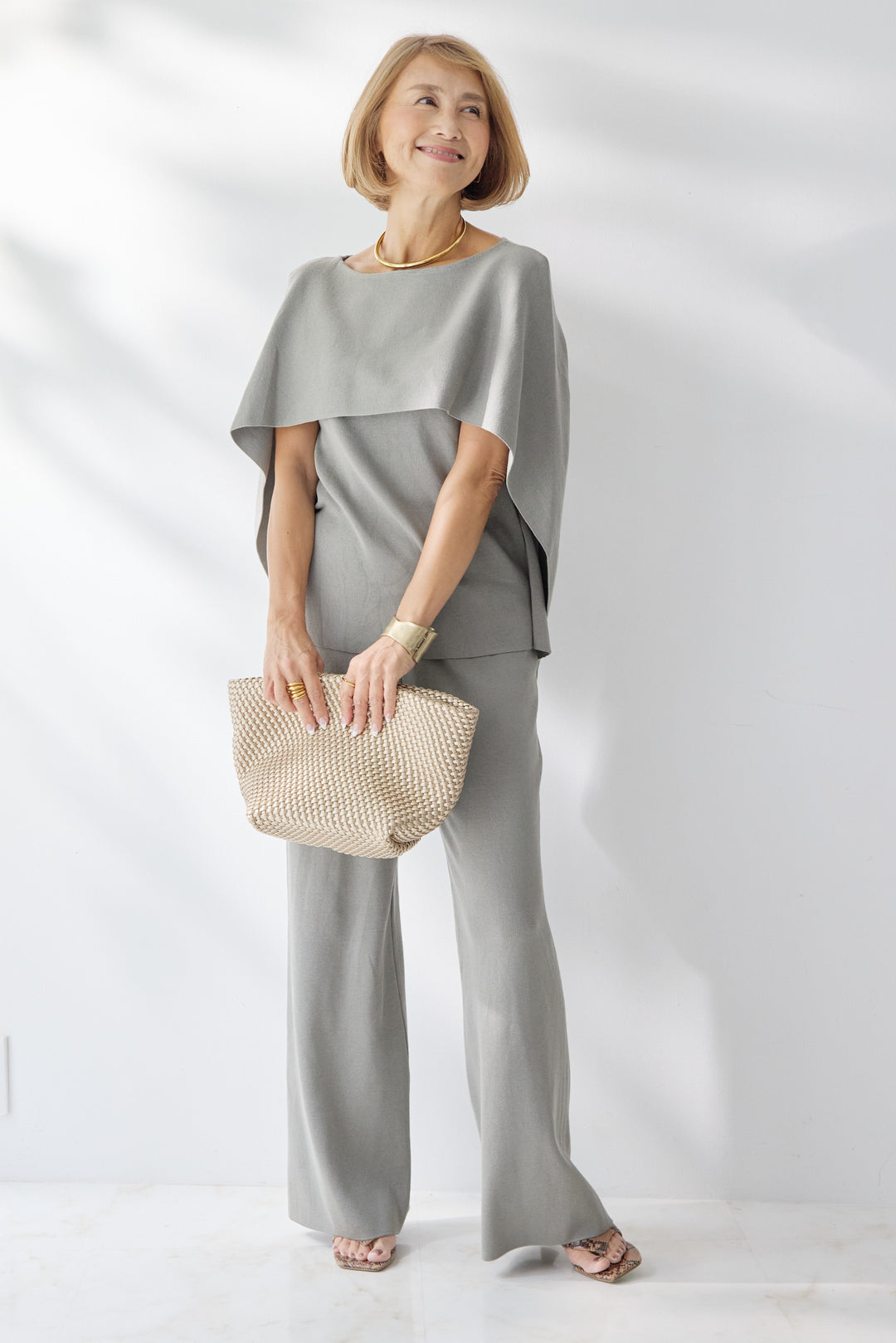 ケープデザイン ニットセットアップ