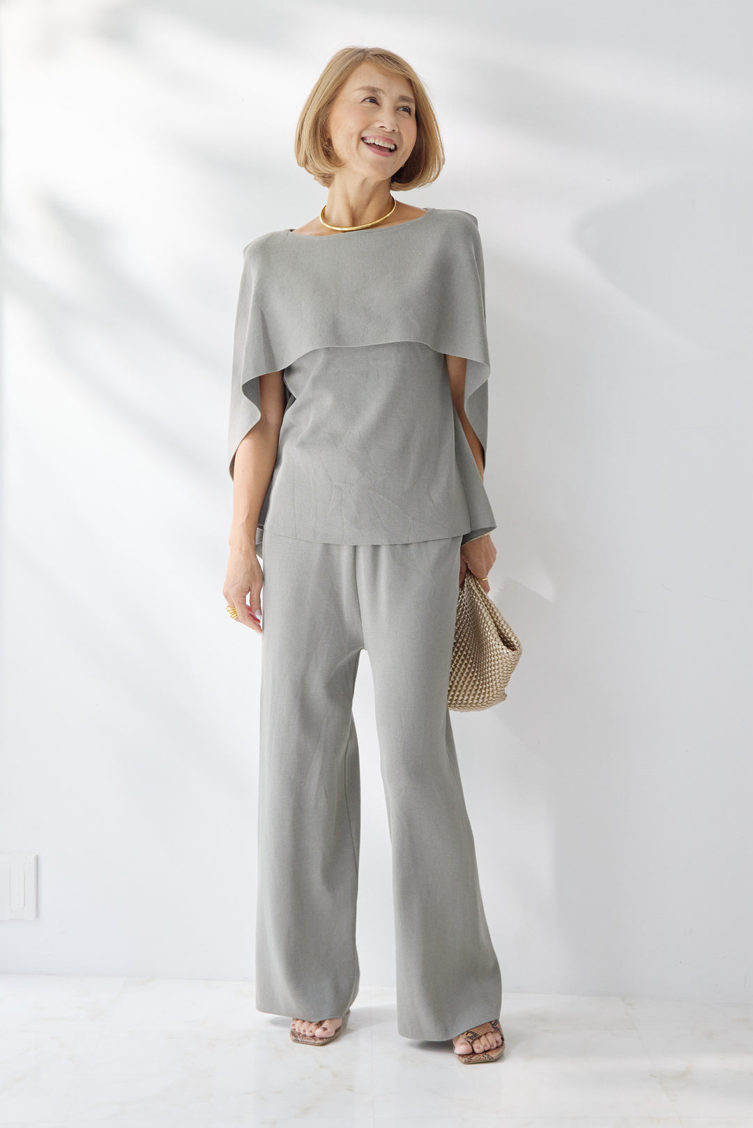 ケープデザイン ニットセットアップ