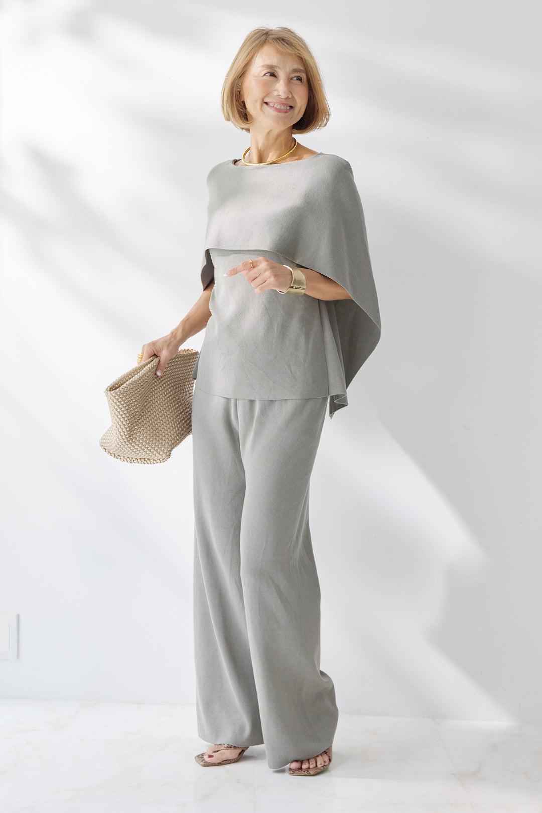 ケープデザイン ニットセットアップ