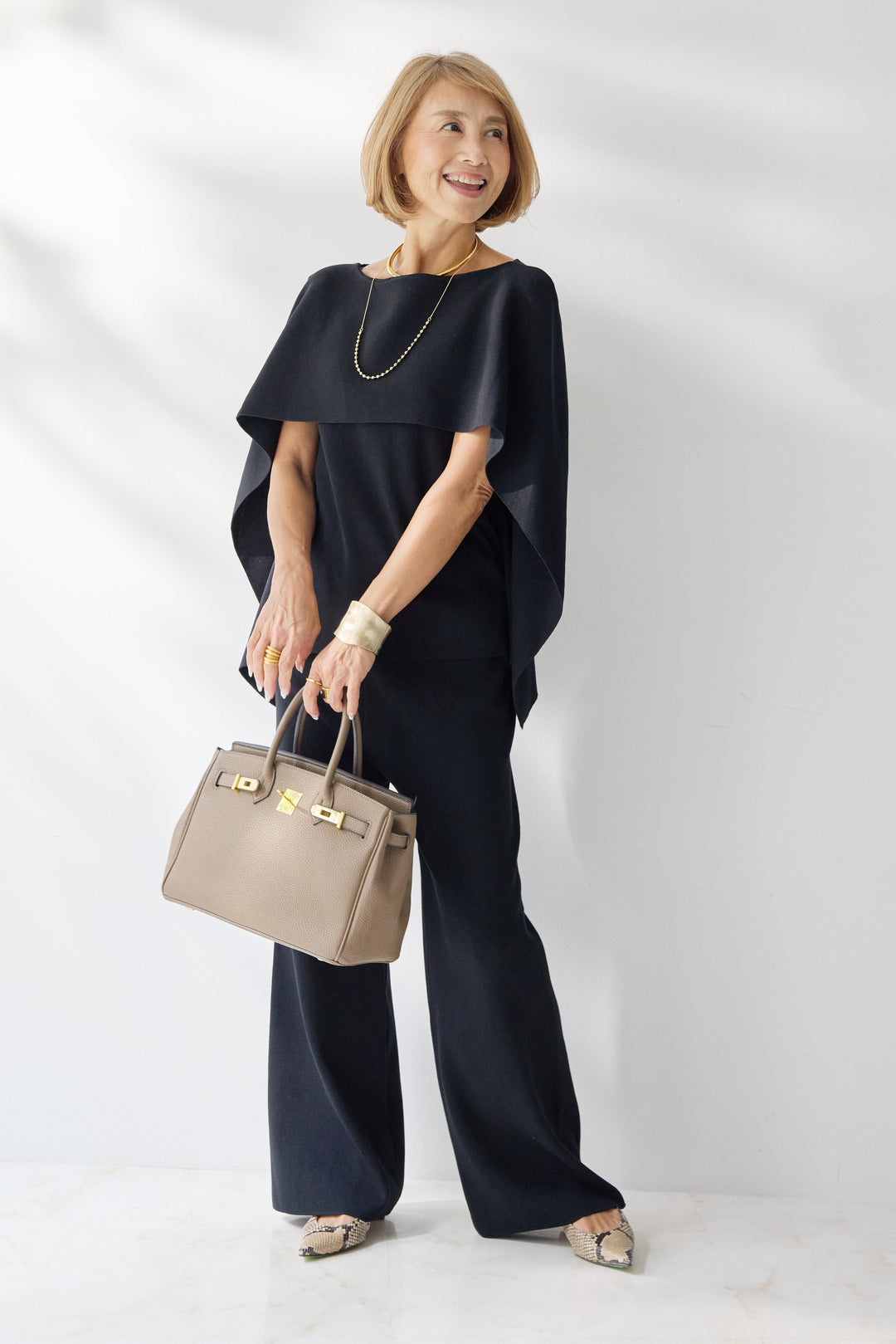 ケープデザイン ニットセットアップ