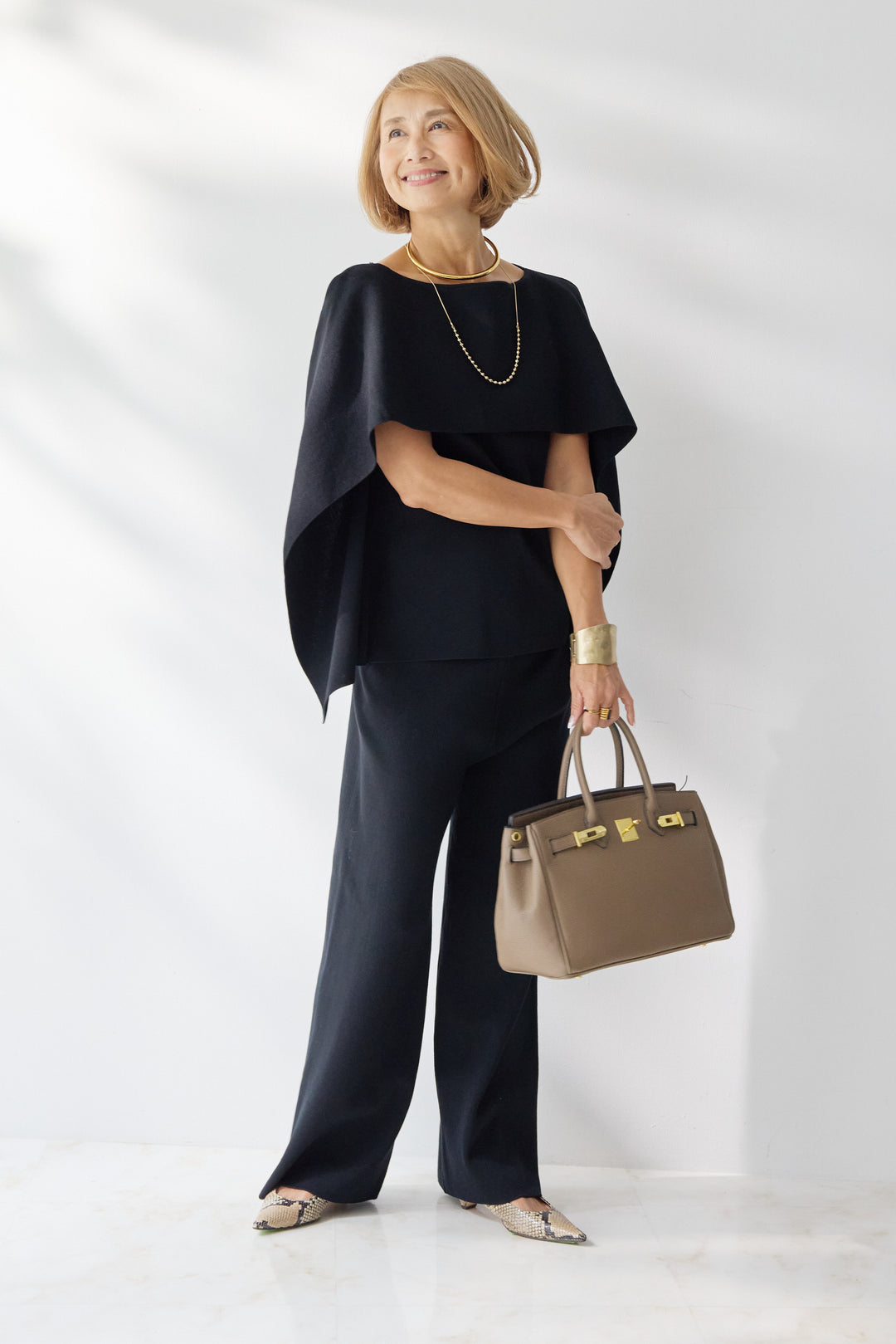 ケープデザイン ニットセットアップ