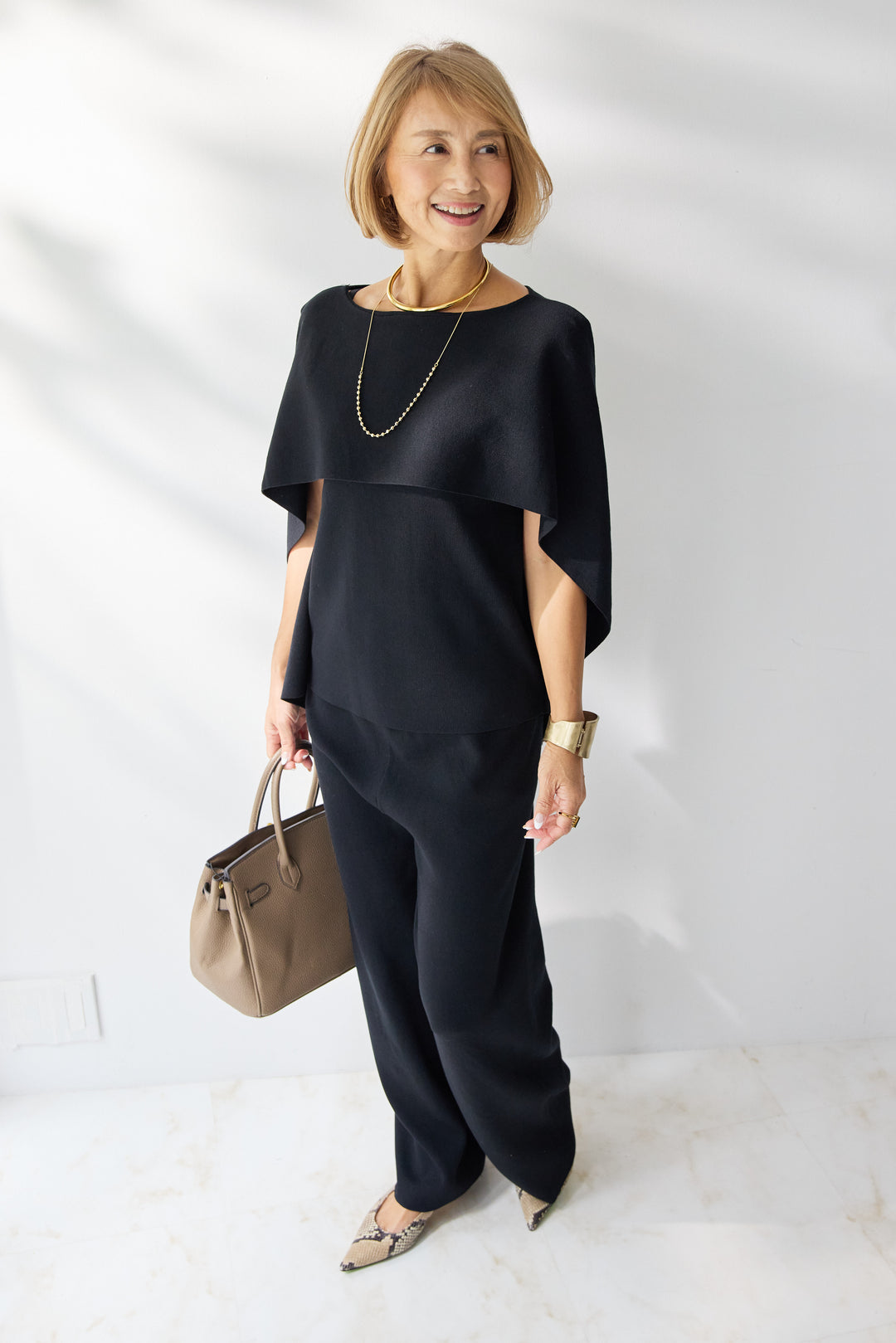 ケープデザイン ニットセットアップ