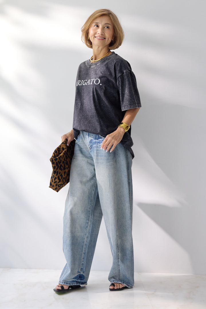 ダメージコクーンパンツ