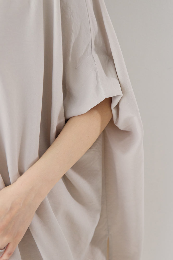 ドレープワイドシャツ