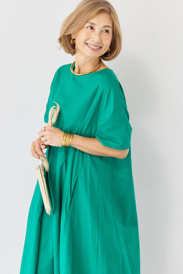 2wayベルト レイヤードヘムワンピース