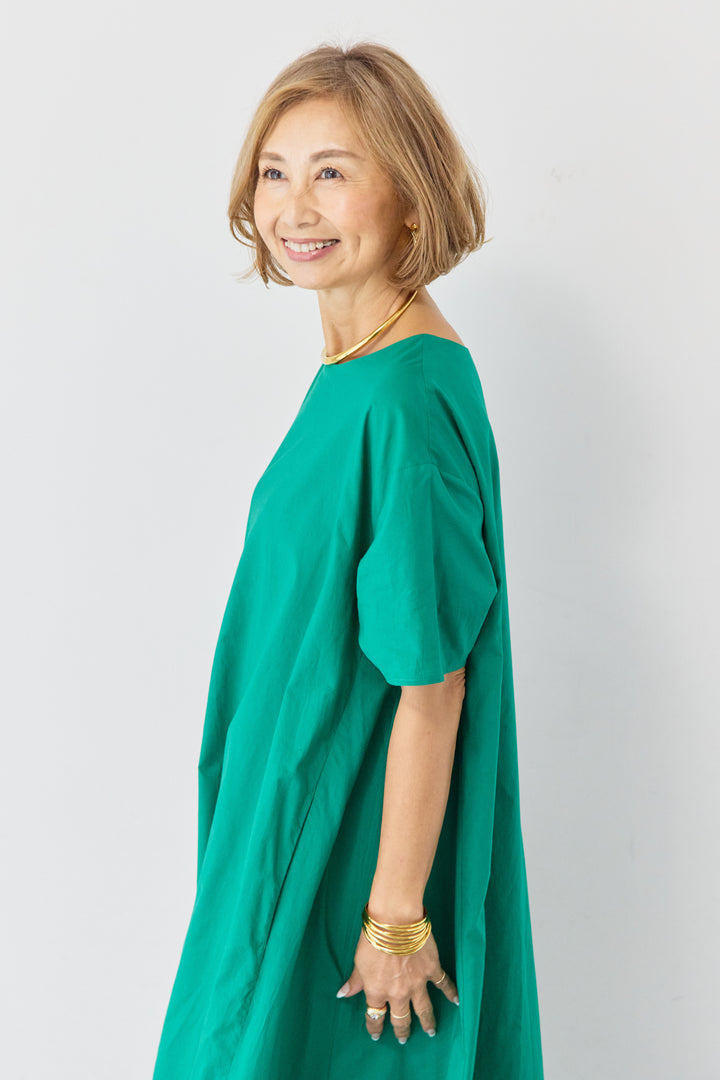 2wayベルト レイヤードヘムワンピース