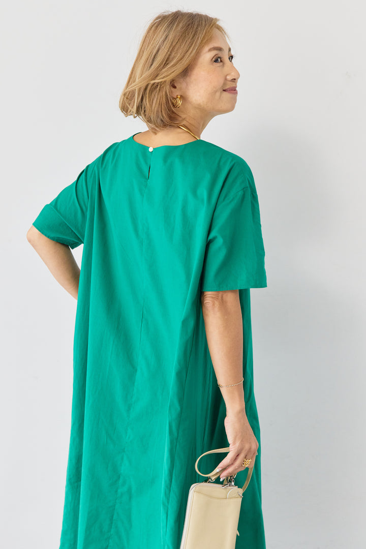 2wayベルト レイヤードヘムワンピース