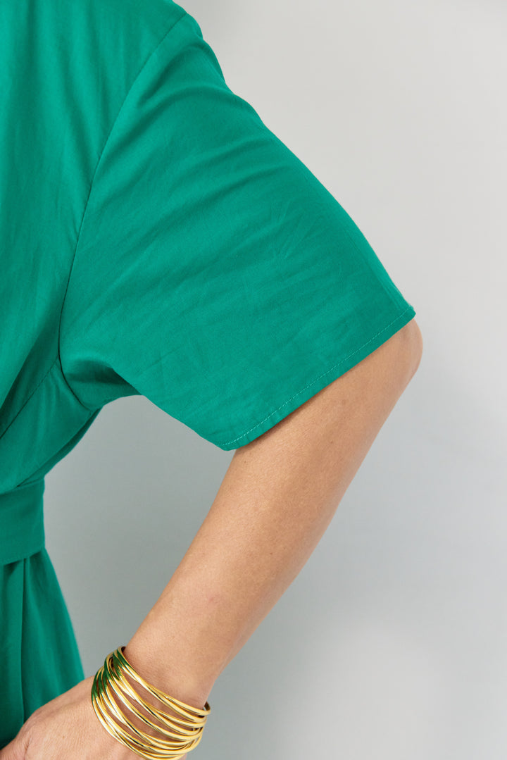 2wayベルト レイヤードヘムワンピース