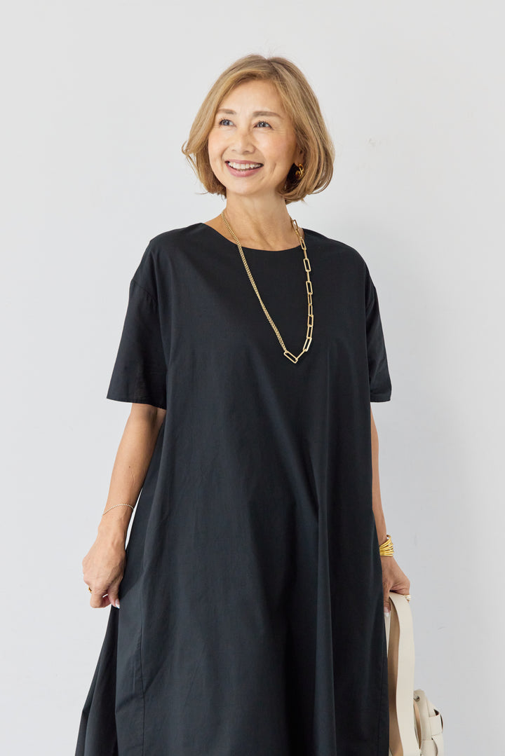 2wayベルト レイヤードヘムワンピース