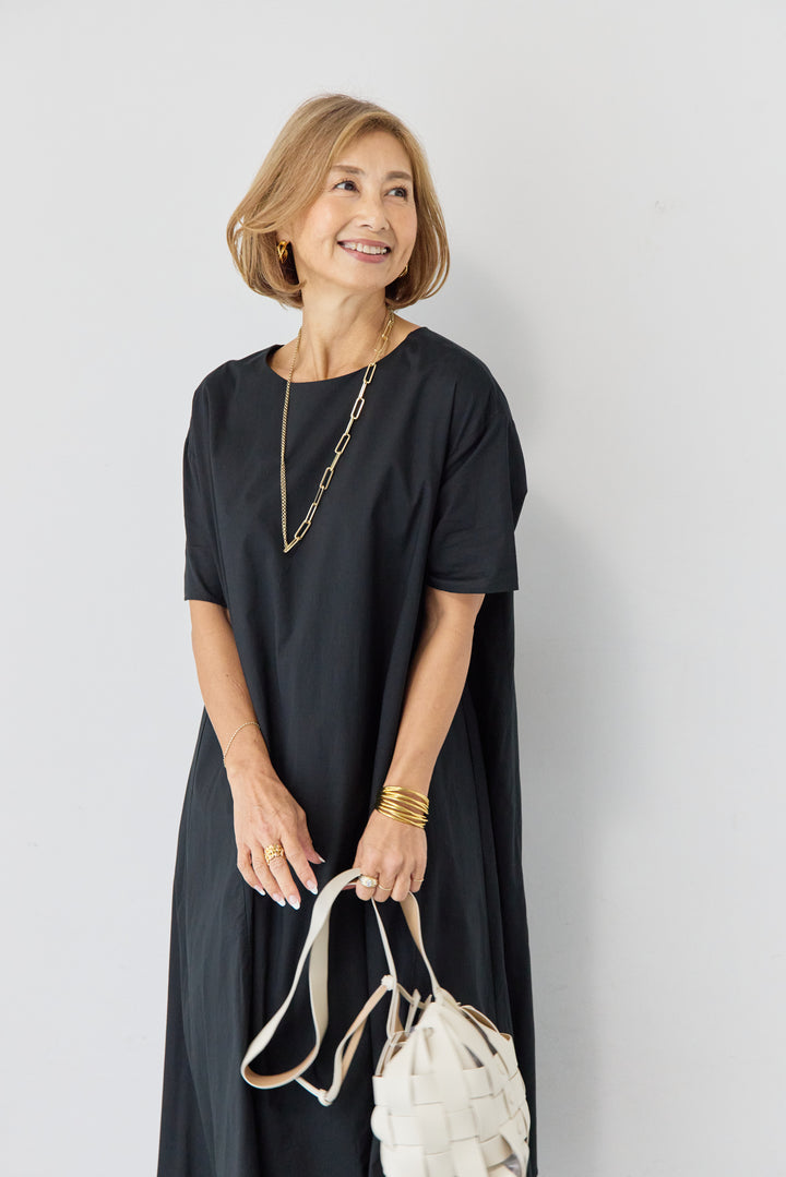 2wayベルト レイヤードヘムワンピース