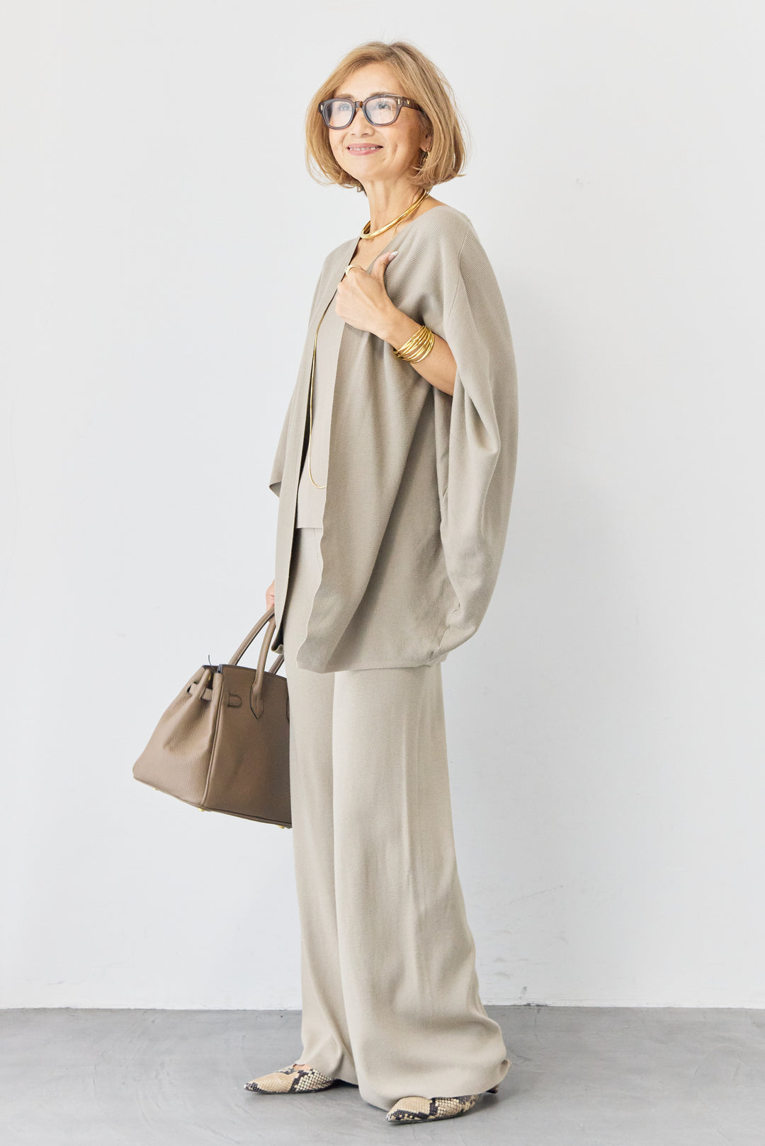 【3点セット】 ハイゲージニット セットアップ