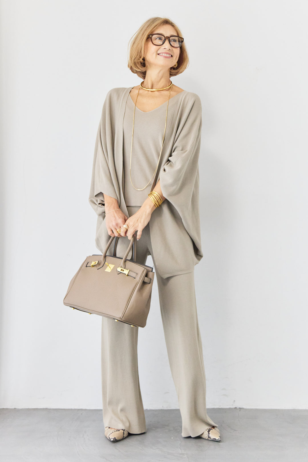 【3点セット】 ハイゲージニット セットアップ