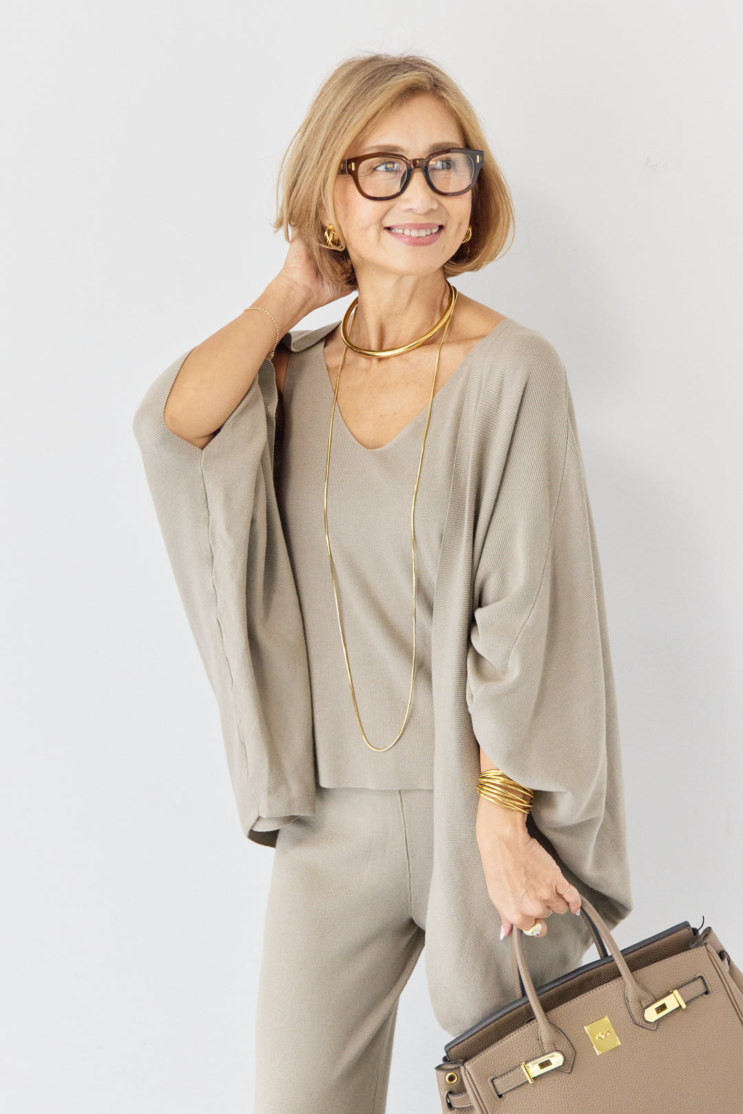 【3点セット】 ハイゲージニット セットアップ