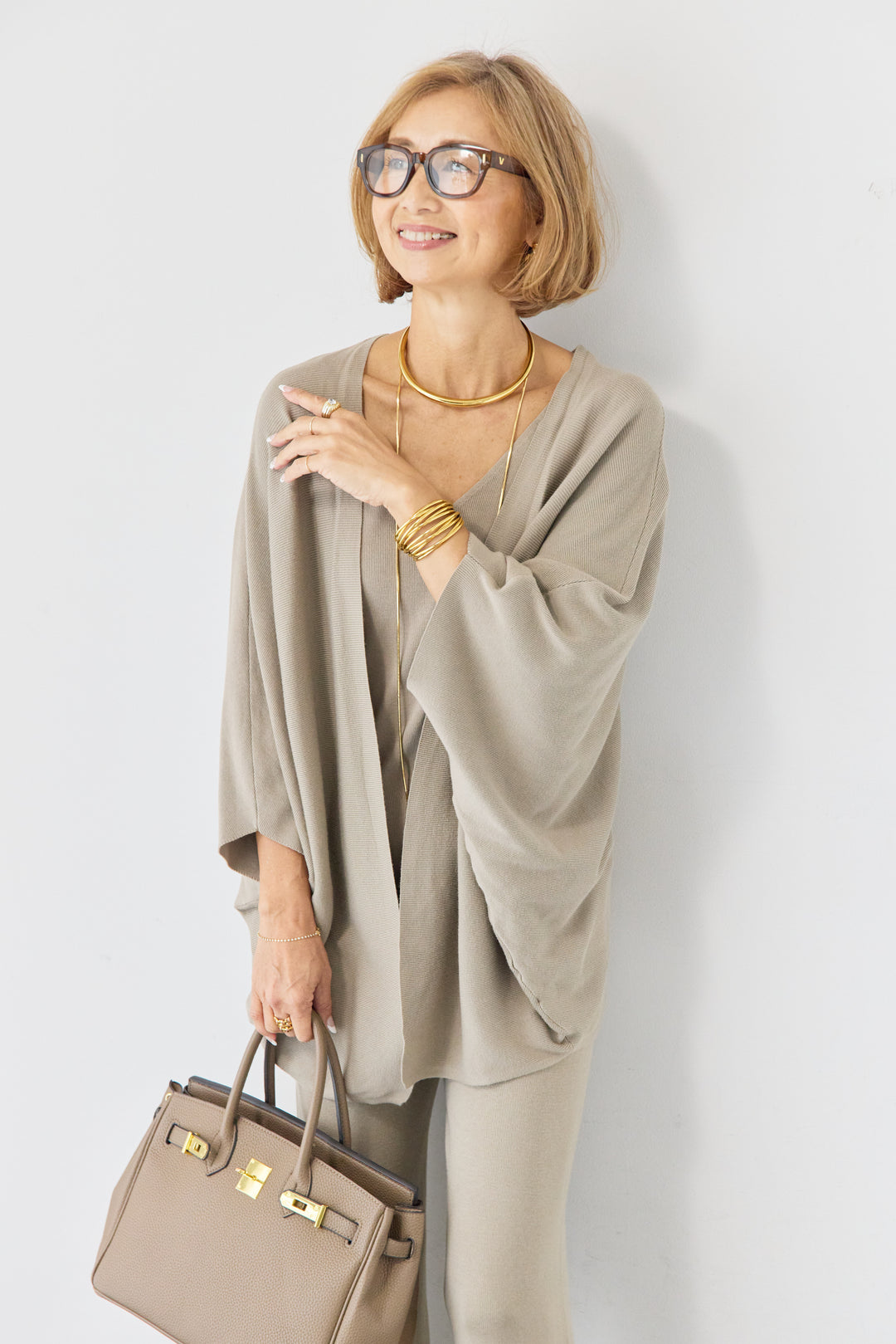 【3点セット】 ハイゲージニット セットアップ