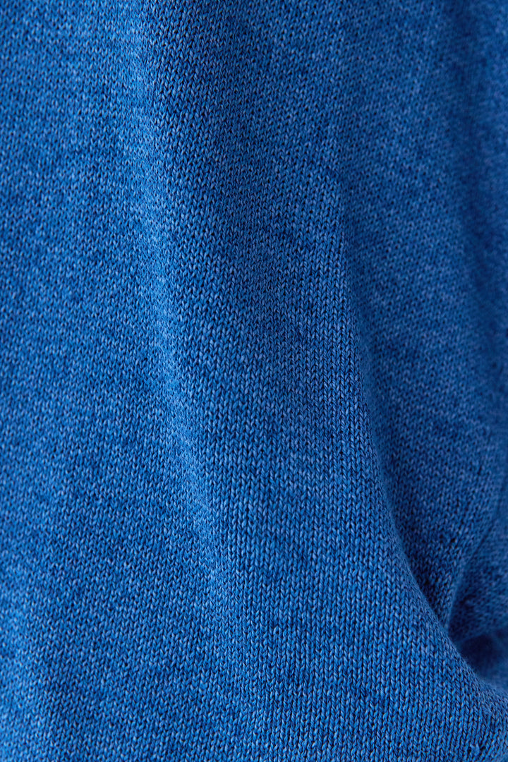 Vネック フレンチスリーブ サマーニット