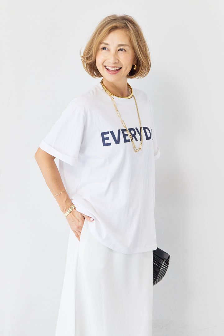everyday ロゴTシャツ