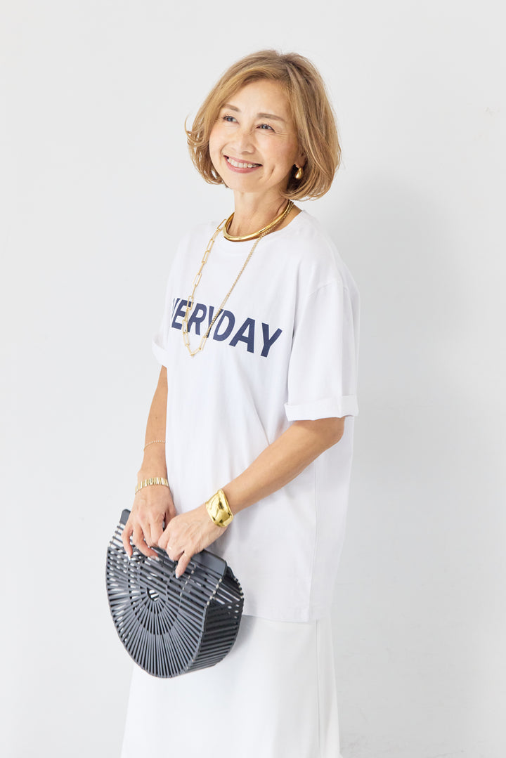 everyday ロゴTシャツ