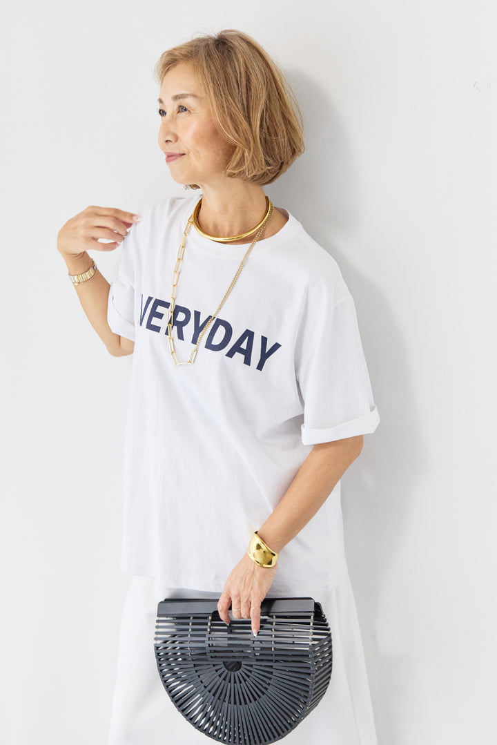 everyday ロゴTシャツ