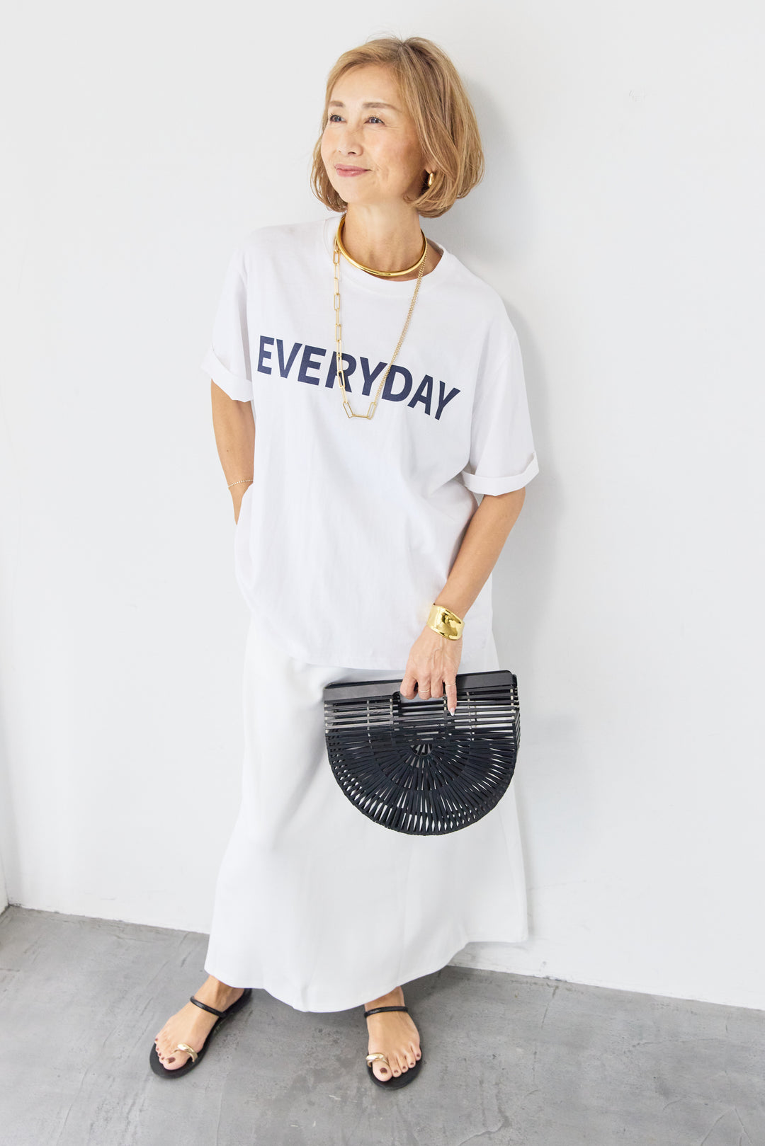 everyday ロゴTシャツ