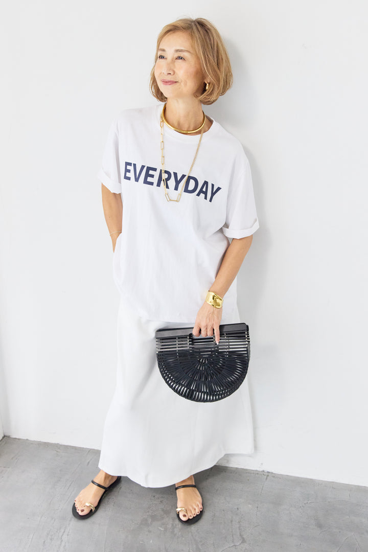everyday ロゴTシャツ