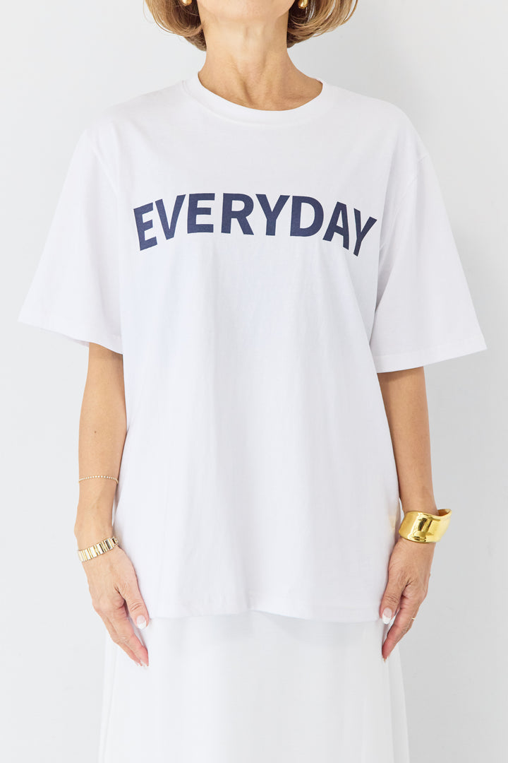 everyday ロゴTシャツ