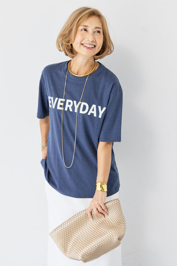 everyday ロゴTシャツ