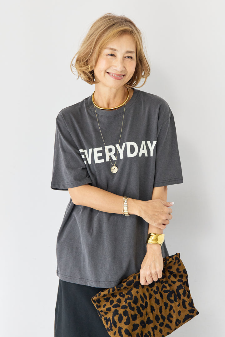 everyday ロゴTシャツ