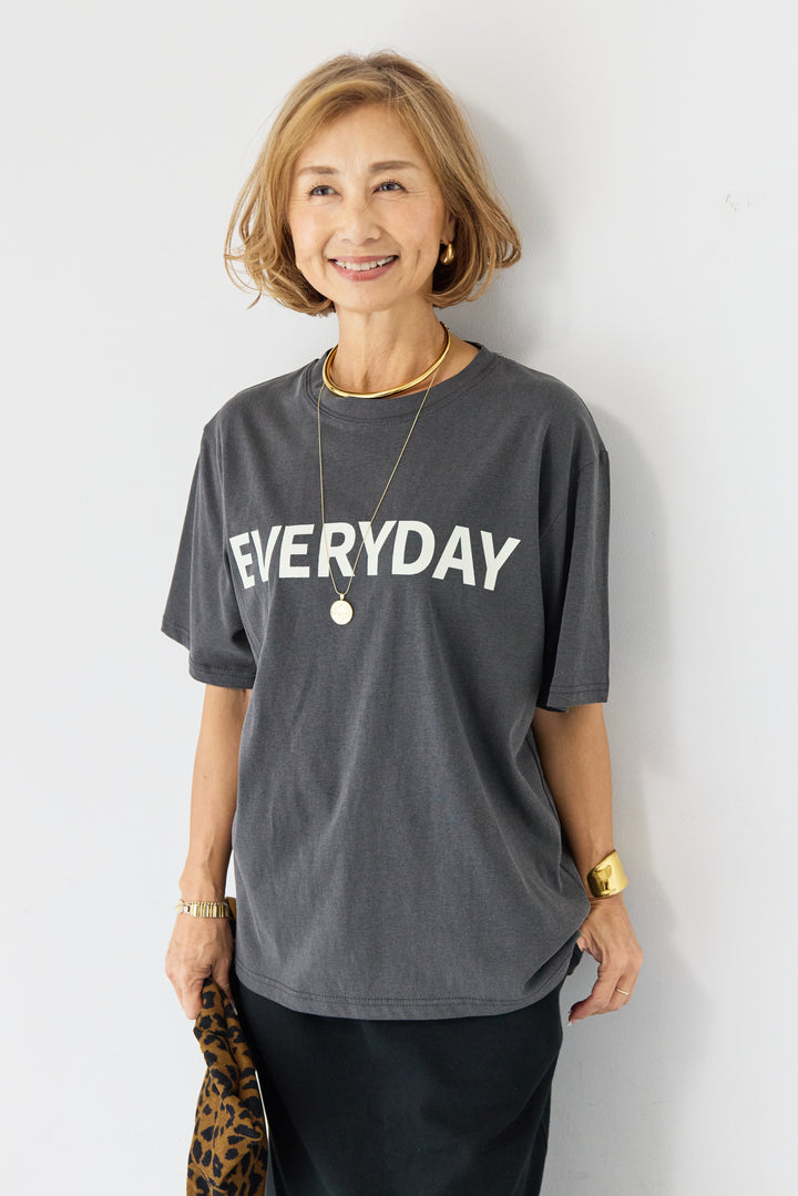 everyday ロゴTシャツ