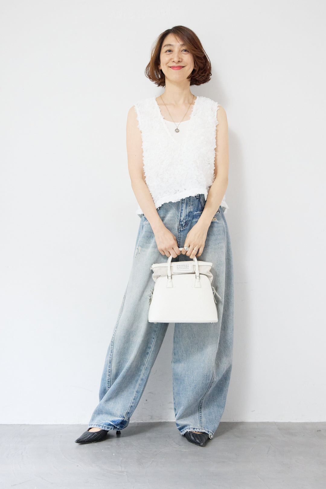 リボンテープフリンジベスト