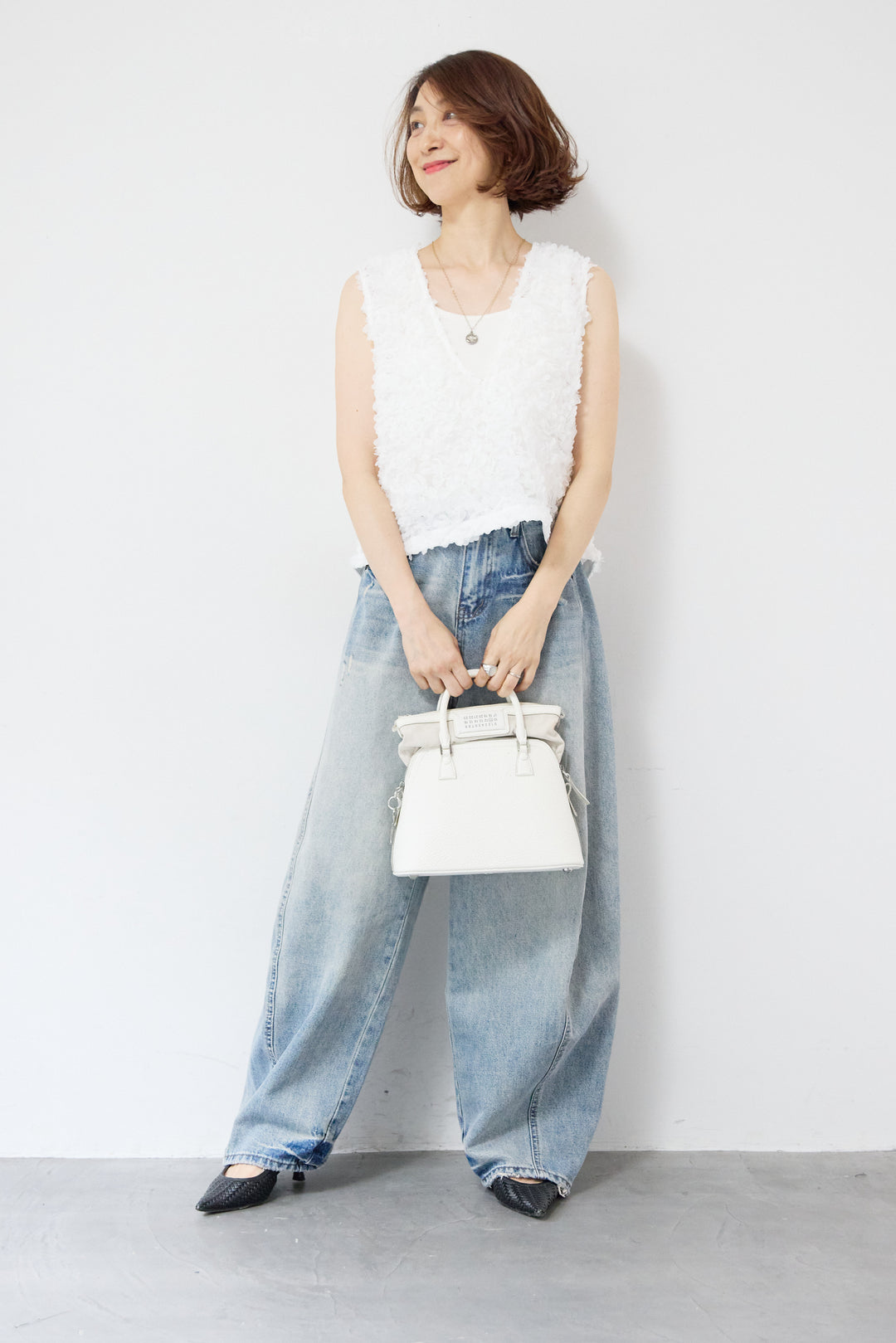 リボンテープフリンジベスト