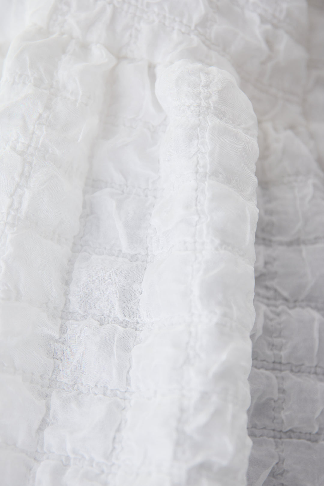 [SET]ふくれジャカードペプラムブラウス+カーブデニムパンツ(2set)